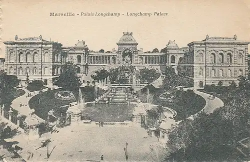 Marseille Le Palais Longchamp ngl E1472