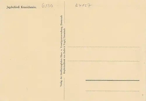 Darmstadt, Jagschloß Kranichstein ngl E4157