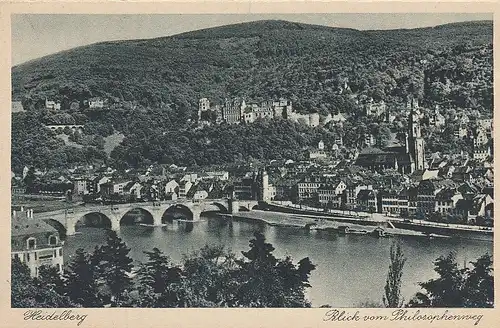 Heidelberg vom Philosophenweg ngl E1594