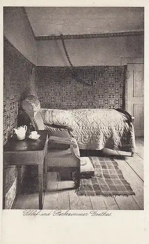 Weimar, Goethe-Nationalmuseum, Schlf- und Sterbezimmer Goethes ngl E4169