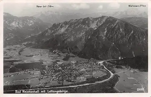 Bad Reichenhall mit Lattengebirge gl1937 165.903