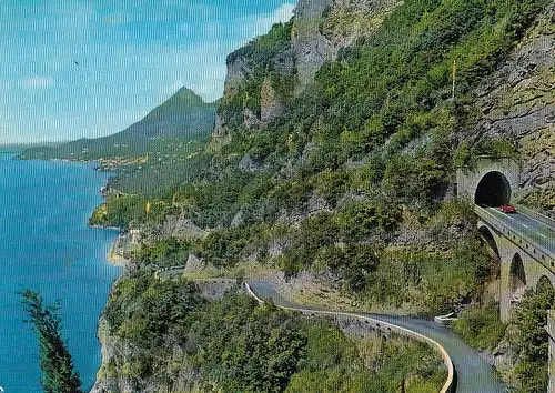 Lago di Garda: Die Tourniquets der Westgardesana mit Blick auf Garnano gl1970 E1510
