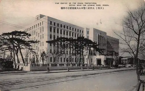 Japan Osaka - Building of the Osaka Prefectural Office ngl 160.465