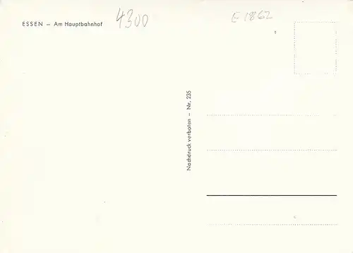 Essen Am Hauptbahnhof ngl E1862