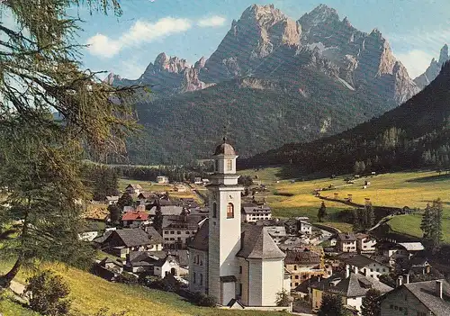Dolomiti, Sexten gegen Rotwand gl1971 E1515