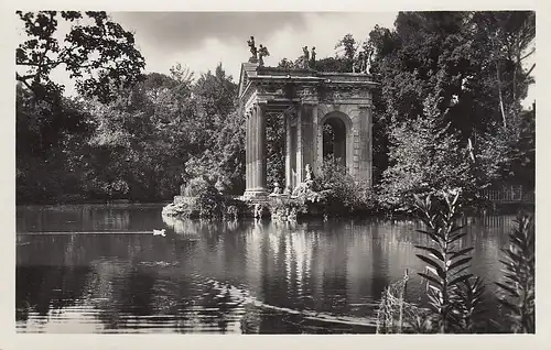 Roma, Villa Borghese, Tempio di Diana sul Lago ngl E1557