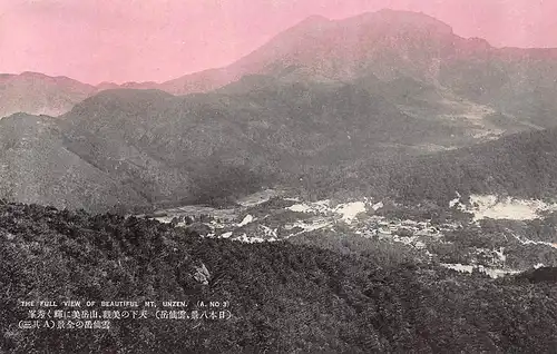 Japan Berg Unzen Gesamtansicht Bild No. 3 ngl 160.525