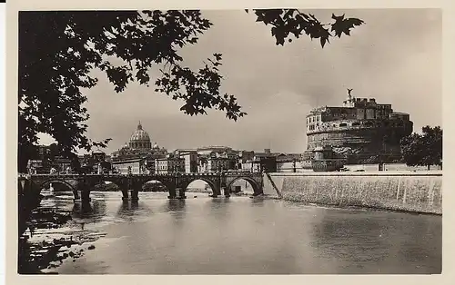 Roma, Castello e Ponte S.Angelo ngl E1553