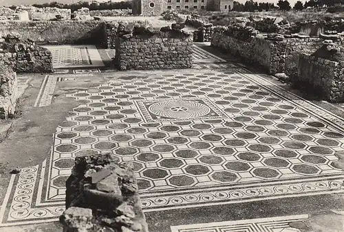 Costa Brava, Ampurias, Mosaicos de la ciudad romana ngl E2620