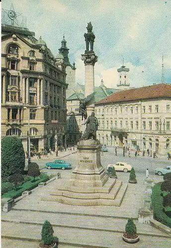 Ukraine, Lviv (Lemberg) Monument à A.Mizkevitch ngl E2659
