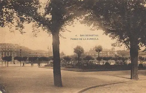 San Sebastian, Paseo de la Zurriola gl1926 E1655