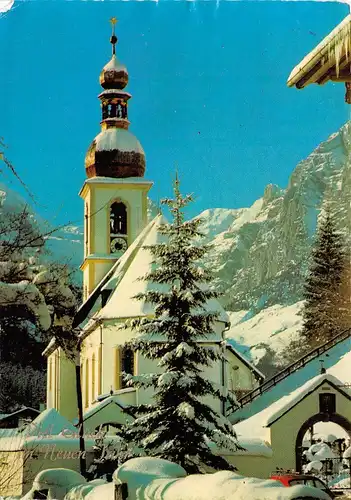 Ramsau Kirche im Schne glca.1960 165.851