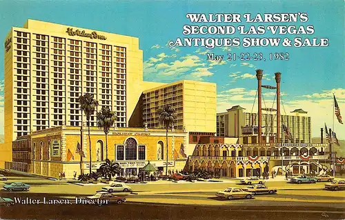 USA NV Walter Larson's 2. Las Vegas Show 1982 Eintrittskarte ngl 163.958