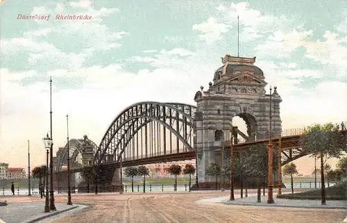 Düsseldorf Rheinbrücke ngl 163.205