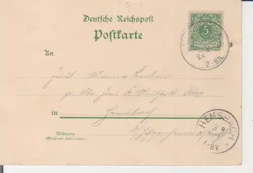 Neckargemünd Litho Kath. Kirche Altes Stadttor Panorama gl1897 226.016