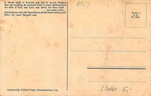 Musik und Lied: Willkumme of 'en Fichtelbarg ngl 161.064