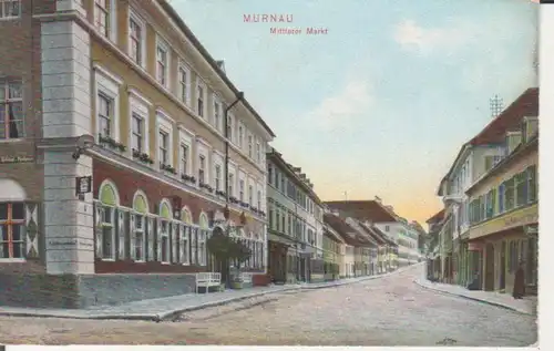 Murnau am Staffelsee - Mittlerer Markt gl1908 227.901