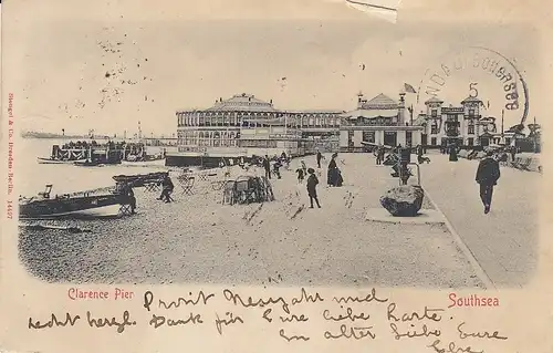 Southsea, Clarence Pier gl1902? E2021