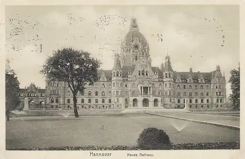 Hannover, Neues Rathaus gl1912 E3616