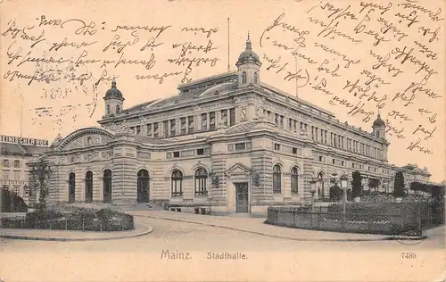 Mainz am Rhein Stadthalle gl1906 162.153