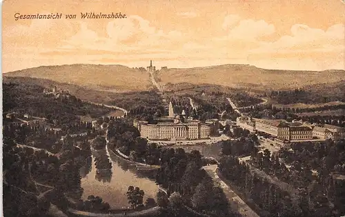 Kassel Gesamtansicht von Wilhelmshöhe ngl 163.312