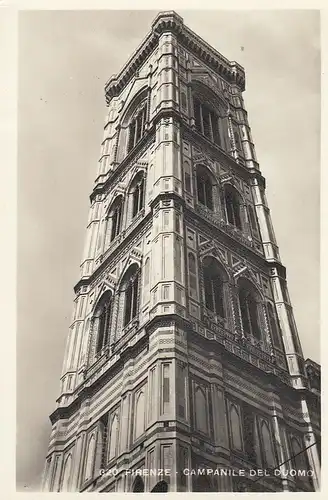 Firenze, Campanile del Duomo ngl E1769