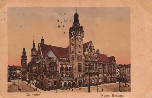 Chemnitz - Neues Rathaus gl1923 162.303