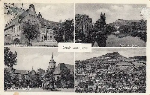 Alt-Jena, Mehrbildkarte ngl E3664