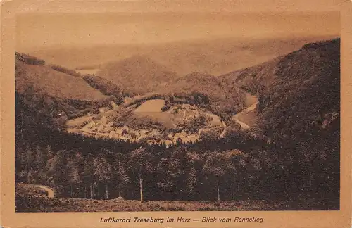 Treseburg (Harz) Blick vom Rennsteig ngl 162.231