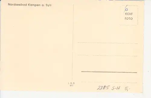 Nordseebad Kampen auf Sylt ngl 227.376