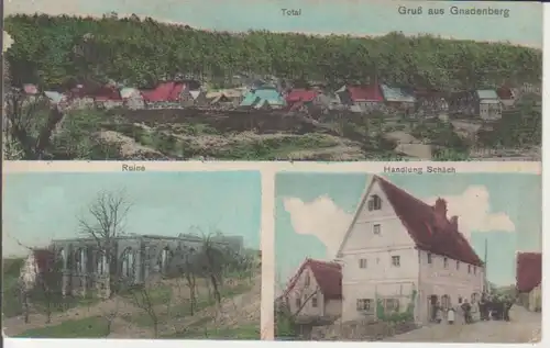 Gnadenberg - Total, Ruine, Handlung Schäch gl1919 227.979