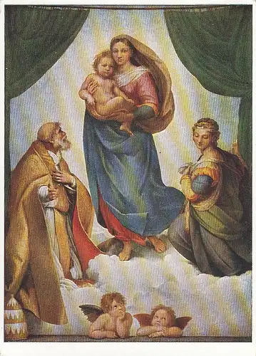 RAFFAEL Sixtinische Madonna ngl E1801