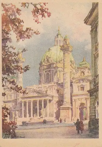 Wien, Karlskirche ngl E2745