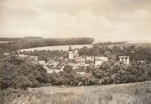 Gößnitz (Kreis Schmölln) Panorama glum 1900? E2137