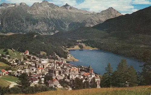 St.Moritz mit Languardkette gl1963 E3728