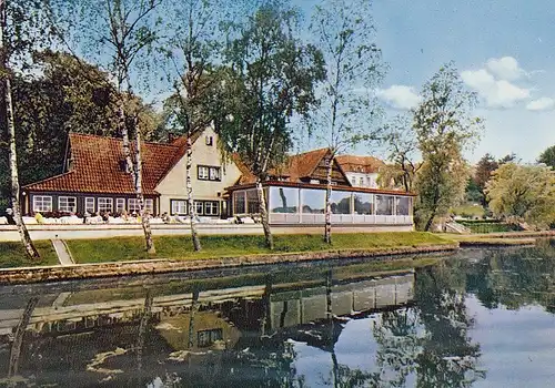 Eutin i.Holstein, Am Kellersee, Café Fissauer Fährhaus ngl E2147