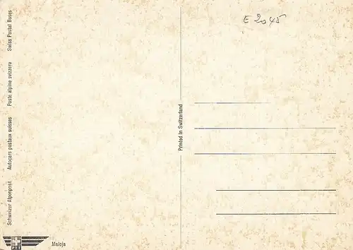 Schweizer Alpenpoststraße ngl E2045