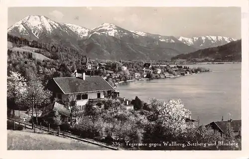 Tegernsee gegen Wallberg, Setzberg und Blauberg gl1944 164.846