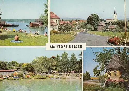 Am Klopeiner See, Mehrbildkarte glum 1960? E2189