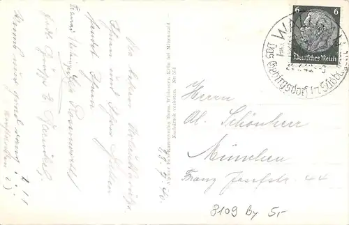 Wallgau Panorama mit Wetterstein gl1940 164.861