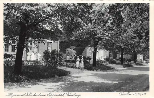 Hamburg-Eppendorf Allg. Krankenhaus Pavillon 26, 24, 22 ngl 161.872