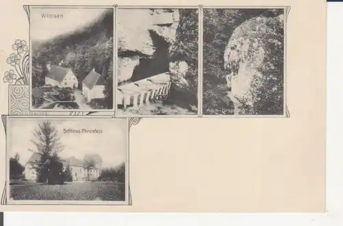 Wimsen - Friedrichshöhle, Aach-Ursprung, Schloss Ehrenfels ngl 225.648
