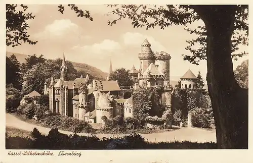 Kassel - Wilhelmshöhe Löwenburg gl1940 E2088