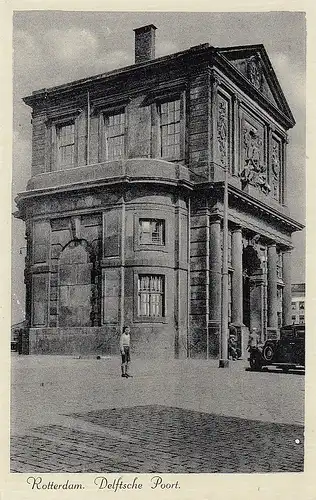 Rotterdam, Delftsche Poort ngl E1953