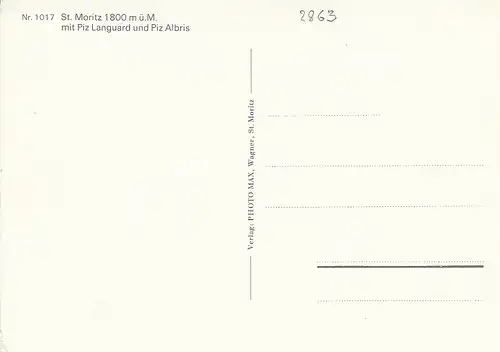 St.Moritz Panorama bei Nacht ngl E2863