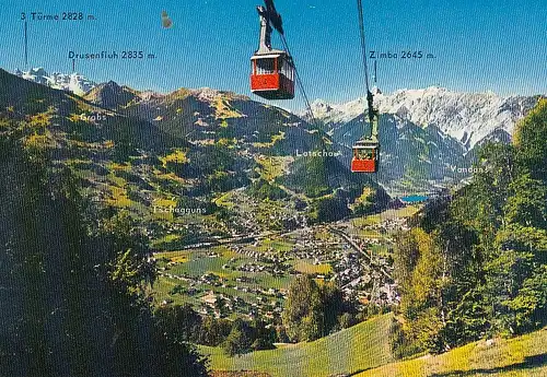 Schruns im Montafon mit Hochjochseilbahn ngl E3810