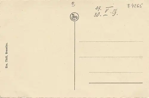 Bruxelles, Hôtel de Ville et Grand'Place ngl E4265