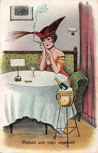 Humor: Bestellt und nicht abgeholt! Scherzkarte ngl 161.491