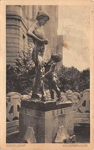 Düsseldorf Kinderbrunnen gl1919 163.211