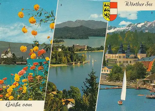 Grüße vom Wörthersee , Mehrbildkarte gl1980 E2303